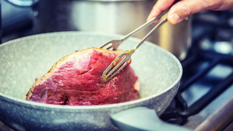 Prepare food safely with ceramic cookware
