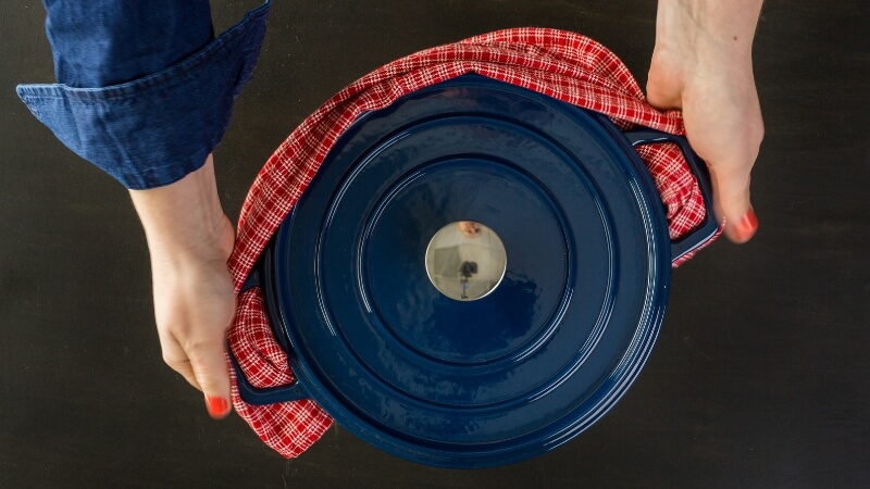 A Dutch oven is great for a large family pot roast