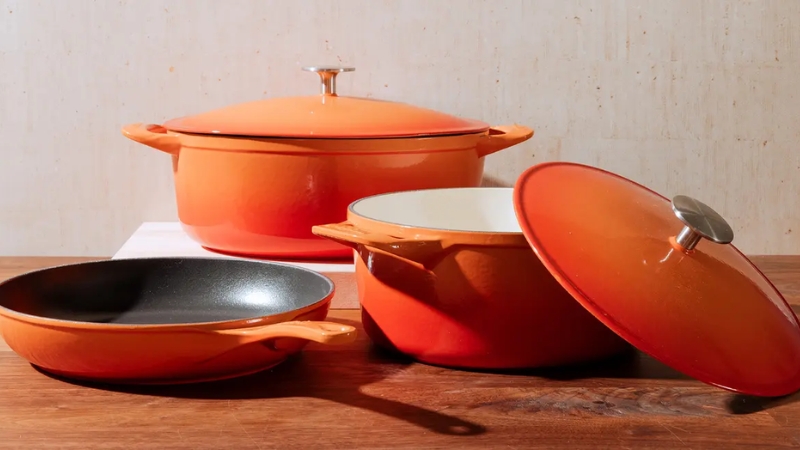 There are many reasons to love enamel cookware
